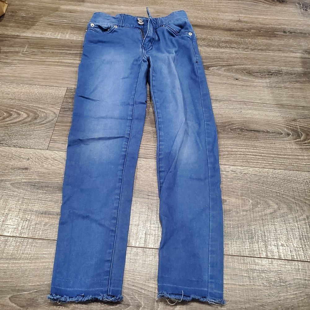 Kids Levi's Jeans Size 8 Blue Jeans with Frayed Hem